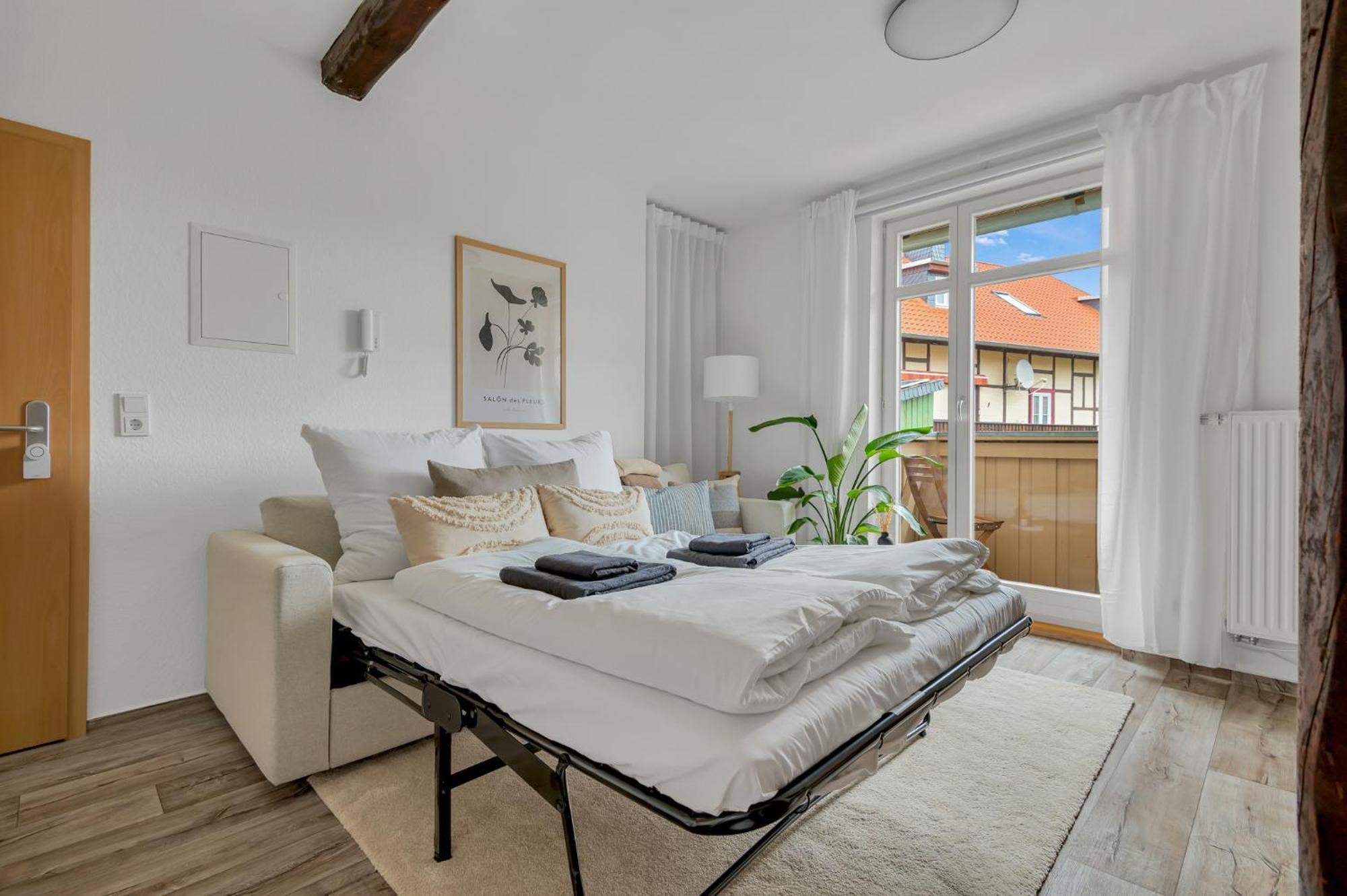Apartment Tiny - Innenstadt - Balkon - Smart Tv