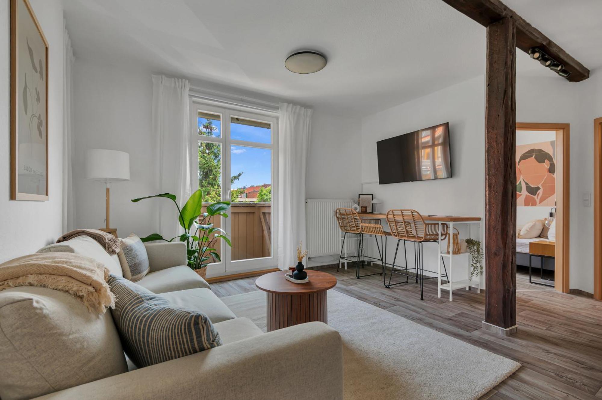 Tiny - Innenstadt - Balkon - Smart Tv Apartment Wernigerode